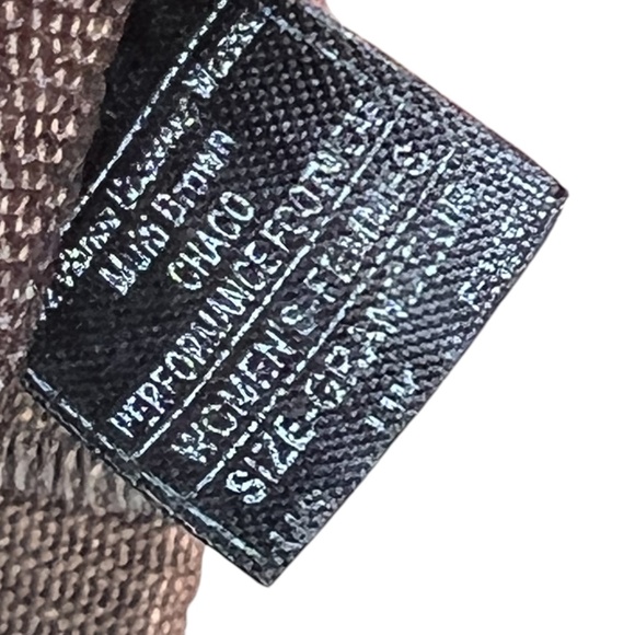 Chaco ZX2 Classic Women"s 6 Sandals Brown Tan‎ Stripes Hiking Water Sandals - Picture 6 of 7